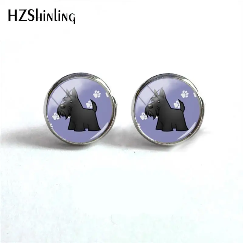 2018 New Cartoon Scottie Dod Round Earring Animal Silhouette Stud Earrings Glass Cabochon Jewelry Stainless Steel Ear Studs
2018 New Cartoon Scottie Dod Round Earring Animal Silhouette Stud Earrings Glass Cabochon Jewelry Stainless Steel Ear Studs