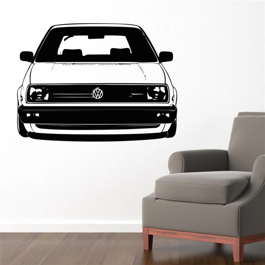 Volkswagen Golf Car Decals Bedroom Wall Stickers Art Home Decoration Removable Vinyl Wallpaper Living Room Mural M343
Volkswagen Golf Car Decals Bedroom Wall Stickers Art Home Decoration Removable Vinyl Wallpaper Living Room Mural M343