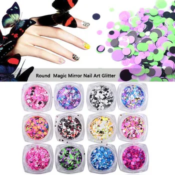 1 box Nail Art Glitter Round Shapes Confetti Sequins Acrylic Tips UV Gel Nail Art Metal Wheel
1 box Nail Art Glitter Round Shapes Confetti Sequins Acrylic Tips UV Gel Nail Art Metal Wheel
