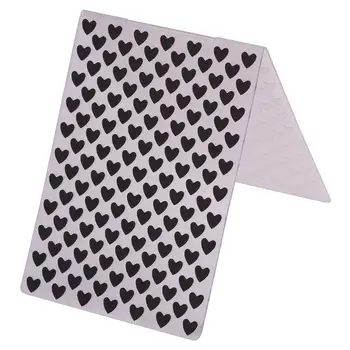 Plastic Embossing Folder Heart Pattern Clear Stamps for DIY Scrapbooking Photo Album Paper Cards Making Embossing Dies Craft
Plastic Embossing Folder Heart Pattern Clear Stamps for DIY Scrapbooking Photo Album Paper Cards Making Embossing Dies Craft