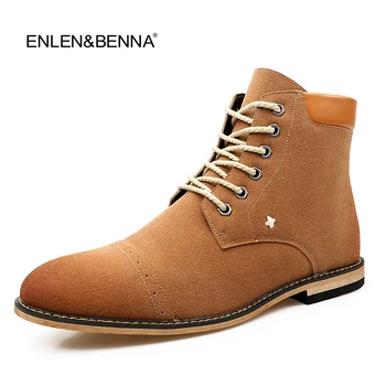 2016 Men's Boots Suede Shoes Brown Pointed Toe Lace Up Dress Shoes Men Suede PU Leather Ankle Boots Size 39-44 Martin Boots
2016 Men's Boots Suede Shoes Brown Pointed Toe Lace Up Dress Shoes Men Suede PU Leather Ankle Boots Size 39-44 Martin Boots