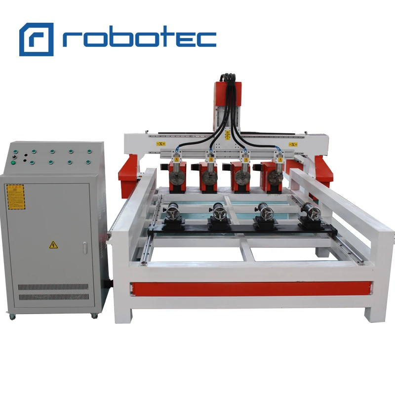 China High Ffficiency 3D Wood Rotary Lathe Carving Machine / 4 Axis Rotary Multi Head CNC Router For Desk Chair
China High Ffficiency 3D Wood Rotary Lathe Carving Machine / 4 Axis Rotary Multi Head CNC Router For Desk Chair