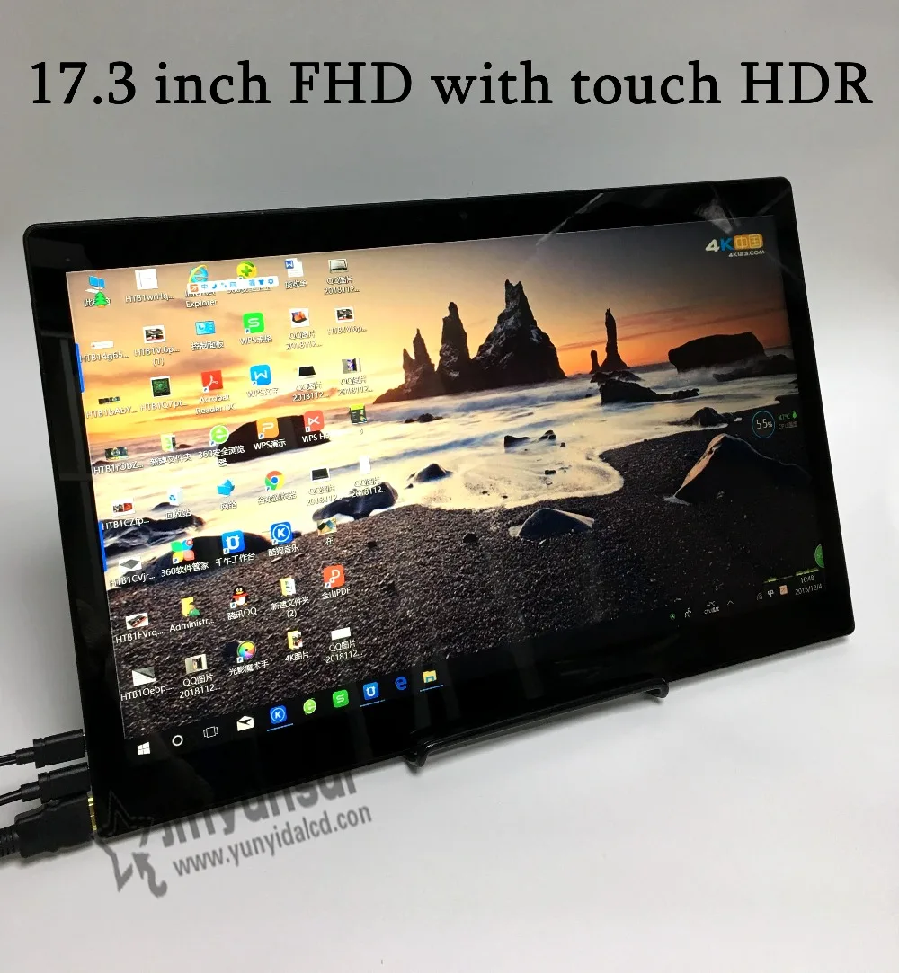 17.3 Inch Super Thin IPS Touch Screen For PS3 PS4 XBOX Car Use Portable Monitor For PC Laptop 1920 * 1080P HD LCD Screen
17.3 Inch Super Thin IPS Touch Screen For PS3 PS4 XBOX Car Use Portable Monitor For PC Laptop 1920 * 1080P HD LCD Screen