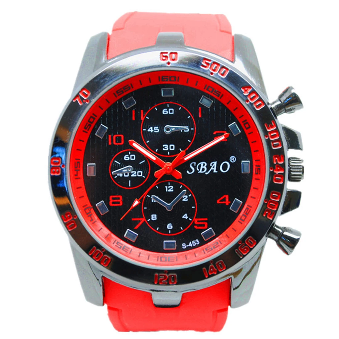 SBAO Stainless Steel Luxury Sport Analog Quartz Modern Men Fashion Wrist Watch Red
SBAO Stainless Steel Luxury Sport Analog Quartz Modern Men Fashion Wrist Watch Red