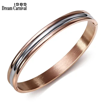 DreamCarnival 1989 Classic Round Mix 2-Tone Color Fashionable Stainless Steel Bracelets Bangles for Women Brazalete Mujer FZBN02
DreamCarnival 1989 Classic Round Mix 2-Tone Color Fashionable Stainless Steel Bracelets Bangles for Women Brazalete Mujer FZBN02