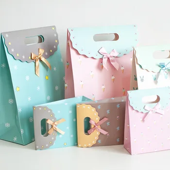 10pcs/set Wedding Gift Box With Lovely Sticker Wedding Favors And Gifts Kraft Paper Candy Bag Party Favors 26.5x19x9cm
10pcs/set Wedding Gift Box With Lovely Sticker Wedding Favors And Gifts Kraft Paper Candy Bag Party Favors 26.5x19x9cm