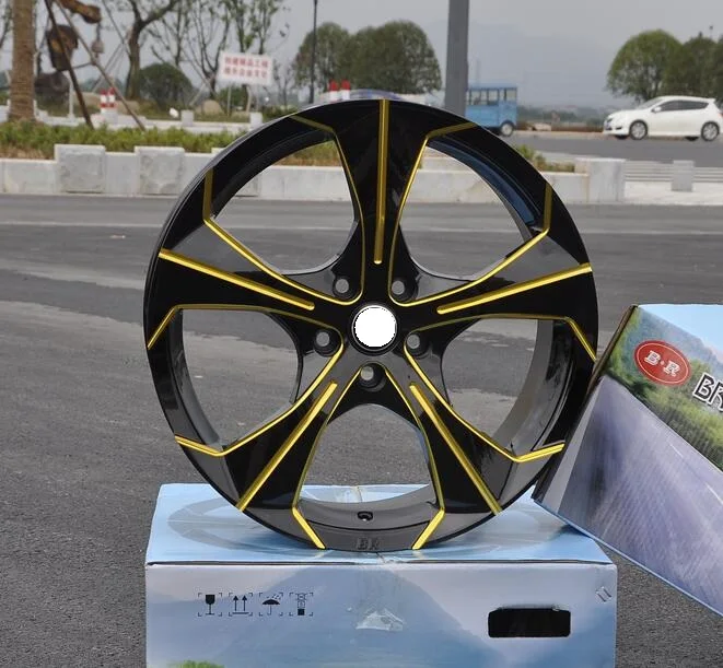 New Black Gold Color 18 inch 18x8.0 5x105 5x108 5x120 Car Alloy Wheel Rims Fit For BMW Ford Focus
New Black Gold Color 18 inch 18x8.0 5x105 5x108 5x120 Car Alloy Wheel Rims Fit For BMW Ford Focus