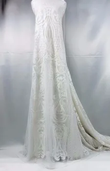 2018 white sparkle lace fabric embroidery high African Swiss yarn African transparent gauze lace fabric 5 yards 3D flowers YYZ52
2018 white sparkle lace fabric embroidery high African Swiss yarn African transparent gauze lace fabric 5 yards 3D flowers YYZ52