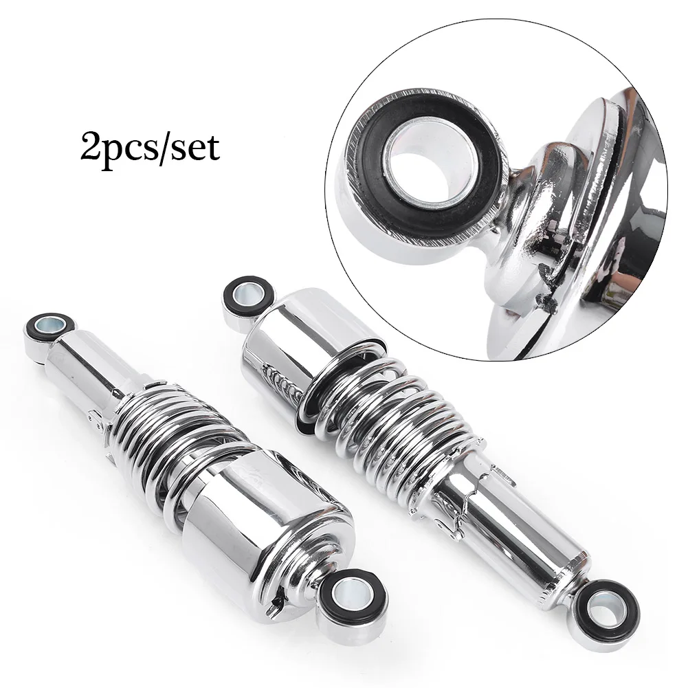 2Pcs 267mm Motorcycle Chrome Rear Shock Absorbers Suspension Replacement For Harley Davidson Most Models
2Pcs 267mm Motorcycle Chrome Rear Shock Absorbers Suspension Replacement For Harley Davidson Most Models