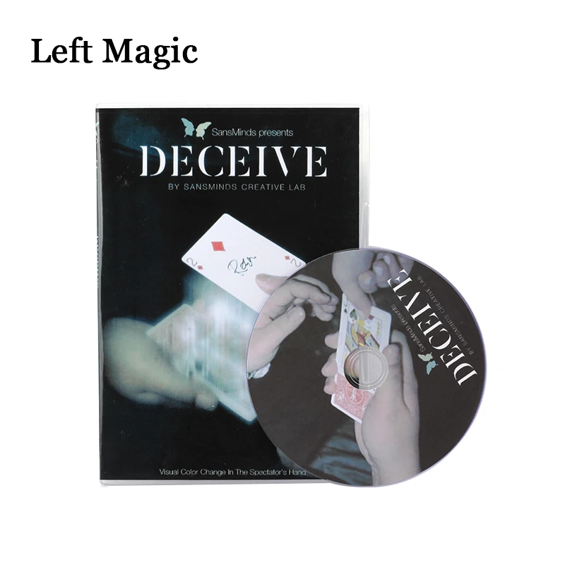 Deceive (Gimmick Material Included) By SansMinds Creative Lab Magic Tricks Close Up Street Mentalism Classic Card Magic Props
Deceive (Gimmick Material Included) By SansMinds Creative Lab Magic Tricks Close Up Street Mentalism Classic Card Magic Props