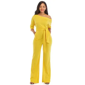 Adogirl single shoulder solid straight jumpsuits casual bandage half sleeve suits wide leg pull overs elegant one piece set
Adogirl single shoulder solid straight jumpsuits casual bandage half sleeve suits wide leg pull overs elegant one piece set