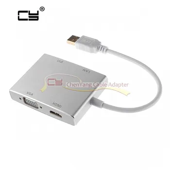 cy USB 3.0 to DVI VGA HDMI HDTV External Graphics Card & LAN Ethernet RJ45 Networking cable10cm Adapter
cy USB 3.0 to DVI VGA HDMI HDTV External Graphics Card & LAN Ethernet RJ45 Networking cable10cm Adapter