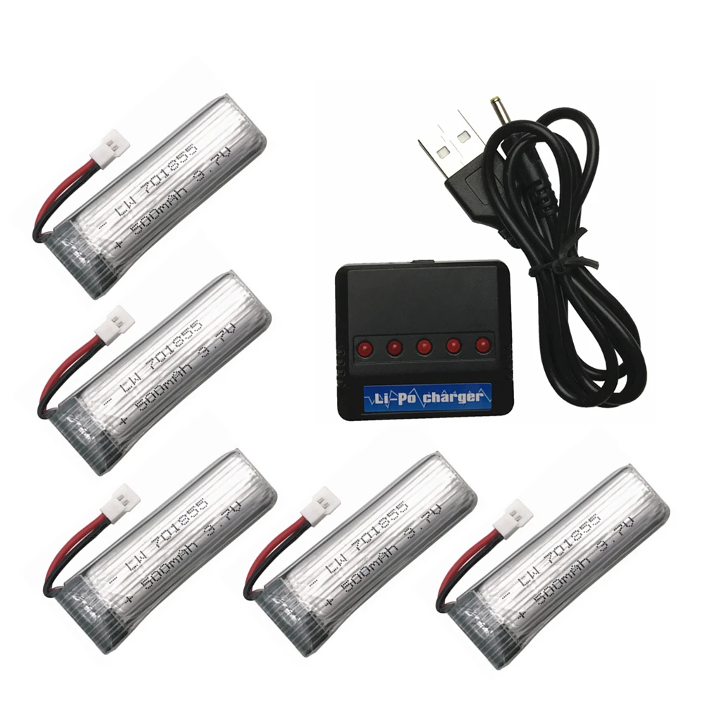 Lipo Battery 3.7v 500mAh for Eachine E50 E50S T37 H37 ELFIE Drone RC Helicopter Li-Battery+5in1 Charger Spares Part
Lipo Battery 3.7v 500mAh for Eachine E50 E50S T37 H37 ELFIE Drone RC Helicopter Li-Battery+5in1 Charger Spares Part