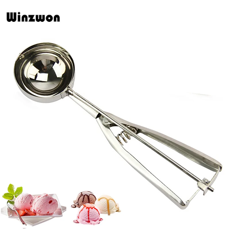 6cm Stainless Steel Ice Cream Spoon Mash Scoop Potato Watermelon Spoon Ice Cream Ball Maker Cooking Tools Kitchen Accessories
6cm Stainless Steel Ice Cream Spoon Mash Scoop Potato Watermelon Spoon Ice Cream Ball Maker Cooking Tools Kitchen Accessories