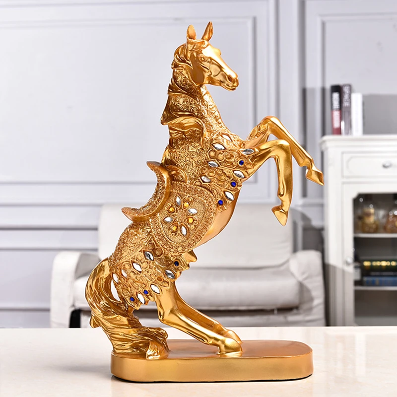 Resin Horse Statues Crafts Figurines Ornaments Study Desktop Sculpture Crafts Home Office Decoration Accessories Creative Gifts
Resin Horse Statues Crafts Figurines Ornaments Study Desktop Sculpture Crafts Home Office Decoration Accessories Creative Gifts
