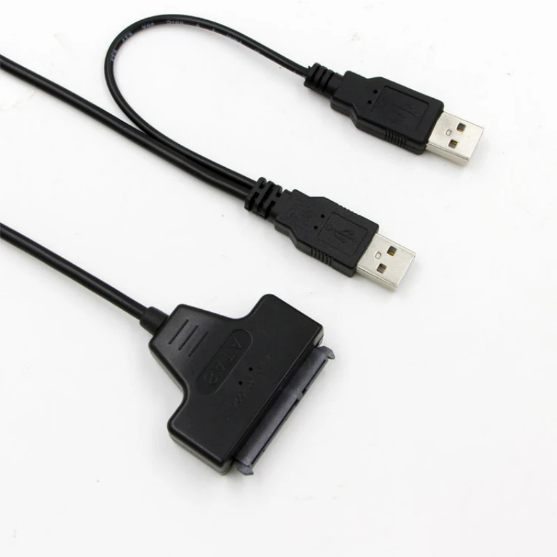 SATA to USB 2.0 To 7 15 22pin Adapter Cables External Power For 2.5'' Ssd Hdd Hard Disk Drive Converter
SATA to USB 2.0 To 7 15 22pin Adapter Cables External Power For 2.5'' Ssd Hdd Hard Disk Drive Converter