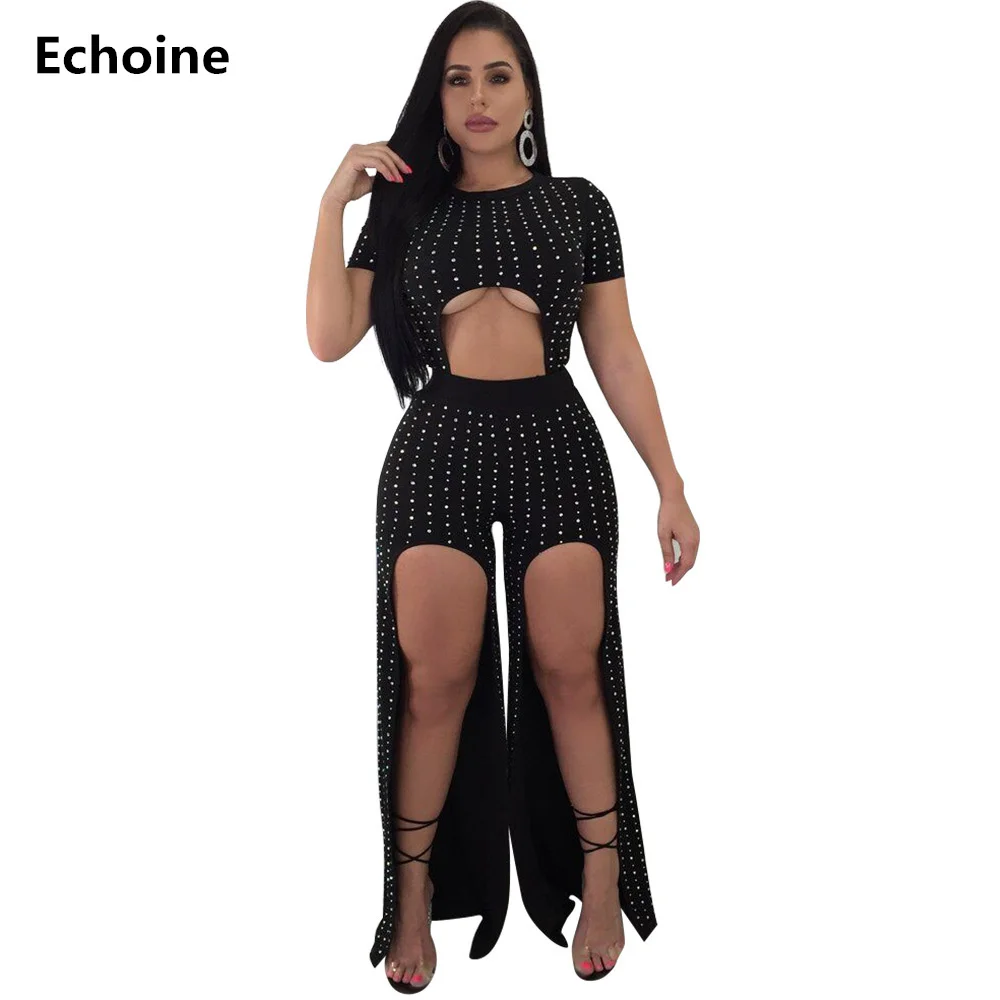 Woman Sheath Bodycon Jumpsuit Sexy Hollow Out Club Outfit Irregular Beading Rivet Romper Playsuit Summer Skinny Playsuit Overall
Woman Sheath Bodycon Jumpsuit Sexy Hollow Out Club Outfit Irregular Beading Rivet Romper Playsuit Summer Skinny Playsuit Overall