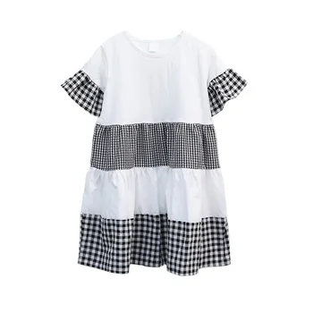 Girls Dresses Summer Kids Plaid Princess Dress Patchwork Toddler Kids Cotton Clothes for Children 2019 Cute Preppy Teen Clothes
Girls Dresses Summer Kids Plaid Princess Dress Patchwork Toddler Kids Cotton Clothes for Children 2019 Cute Preppy Teen Clothes