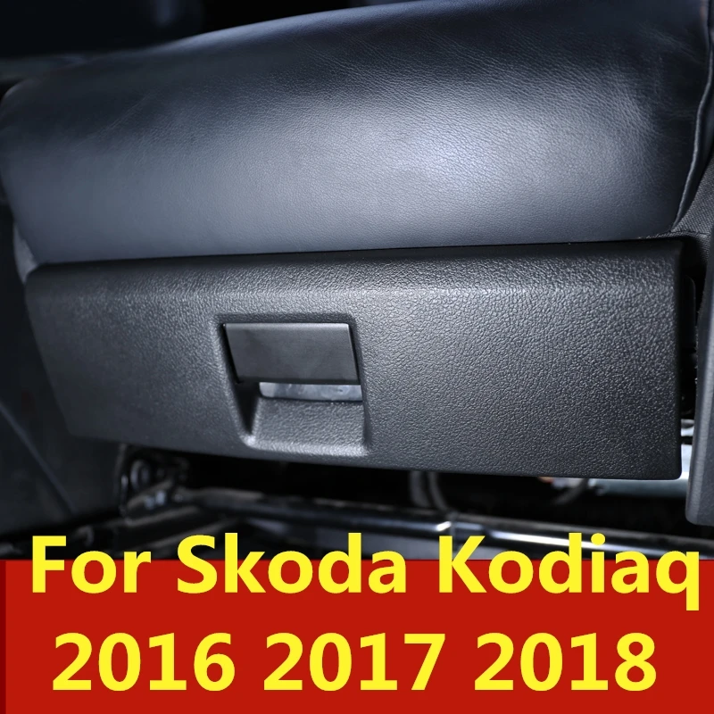 Plastic The latest seat lower drawer storage box tool neatly stores the glove box Auto Accessories For Skoda kodiaq 2016-2018
Plastic The latest seat lower drawer storage box tool neatly stores the glove box Auto Accessories For Skoda kodiaq 2016-2018