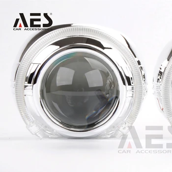 AES 2pcs 3inch LED Integrated Shroud Day Running Angel Eyes BiXenon Bi-led Projector Lens Shrouds White Color H1 H4 H7 Headlight
AES 2pcs 3inch LED Integrated Shroud Day Running Angel Eyes BiXenon Bi-led Projector Lens Shrouds White Color H1 H4 H7 Headlight