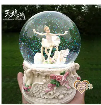 Swan lake ballerina dancing music box of crystal ball octave snowflake Christmas birthday present for girls student decorations
Swan lake ballerina dancing music box of crystal ball octave snowflake Christmas birthday present for girls student decorations
