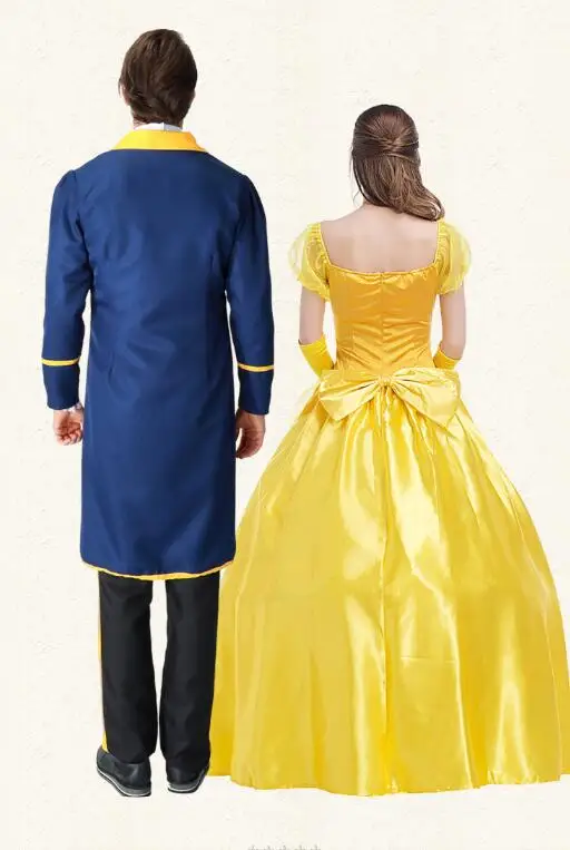 beauty and the Beast Costume couple costume set 7