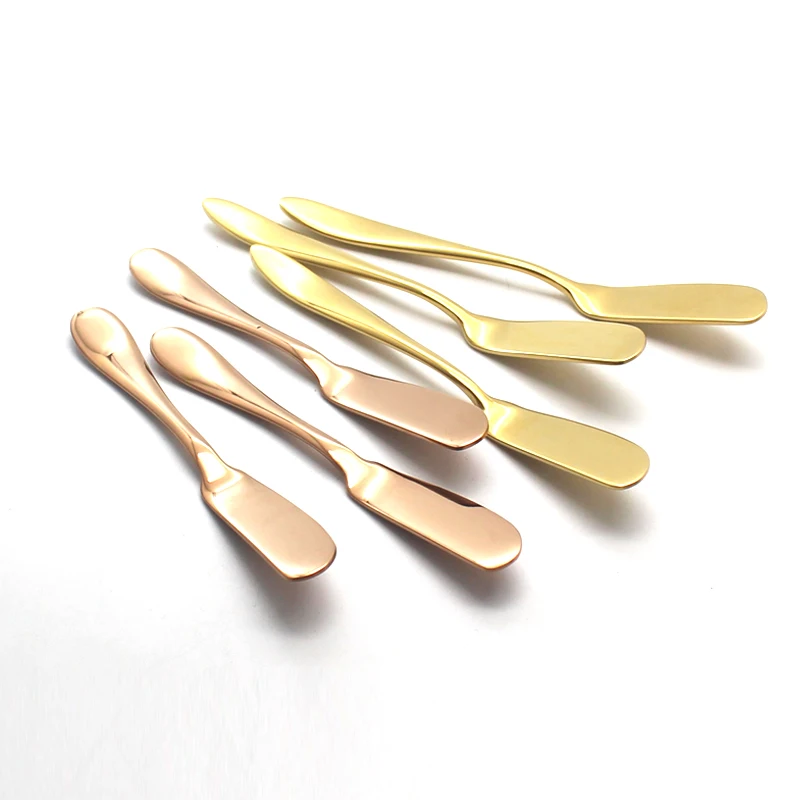 2Pcs/set Golden Butter Knife 201 Stainless Steel High Quality Colored Cutlery Dinnerware Flatware Tableware Kitchen Accessory
2Pcs/set Golden Butter Knife 201 Stainless Steel High Quality Colored Cutlery Dinnerware Flatware Tableware Kitchen Accessory