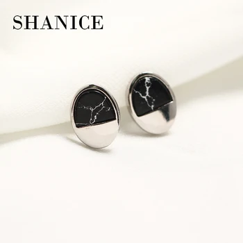 SHANICE 2018 925 Sterling Silver Dazzling Stone Marble Geometric Oval Shape Stud Earrings for Women & Girls
SHANICE 2018 925 Sterling Silver Dazzling Stone Marble Geometric Oval Shape Stud Earrings for Women & Girls