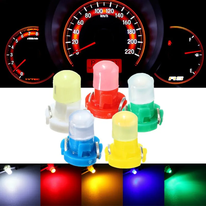 10PCS LED Car Light Bulb T 3 Cluster Gauges Dashboard White / Yellow/ Blue / Red / Green instruments Panel Climate Base Lamp
10PCS LED Car Light Bulb T 3 Cluster Gauges Dashboard White / Yellow/ Blue / Red / Green instruments Panel Climate Base Lamp