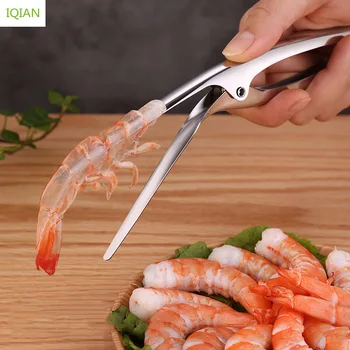 IQIAN Kitchen Gadgets Accessories Shrimp Peeler Crayfish Shrimp Deveiner Peel Device Creative Cooking Tool Cozinha Kitchen Good
IQIAN Kitchen Gadgets Accessories Shrimp Peeler Crayfish Shrimp Deveiner Peel Device Creative Cooking Tool Cozinha Kitchen Good