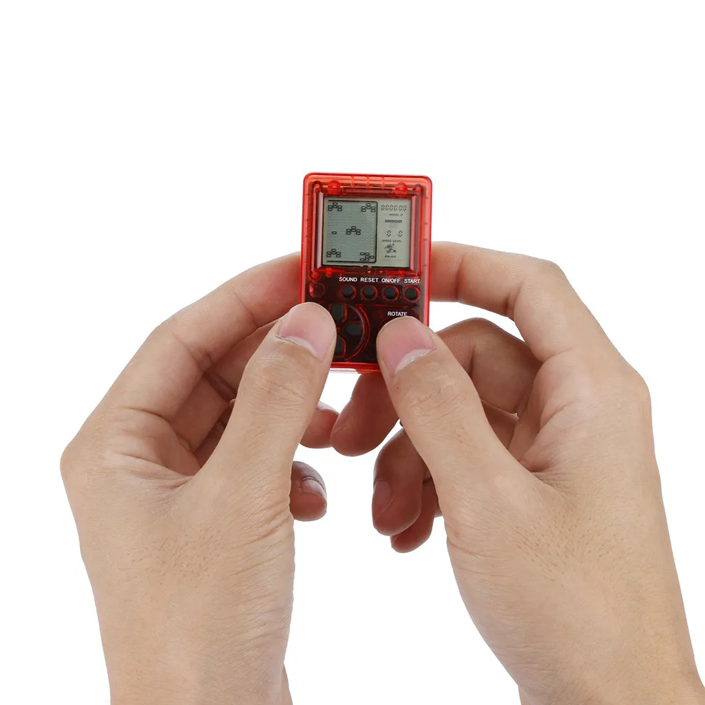 Mini Retro Tetris Game Console Students Pendant Recreational Machines 26 Game in 1
Mini Retro Tetris Game Console Students Pendant Recreational Machines 26 Game in 1