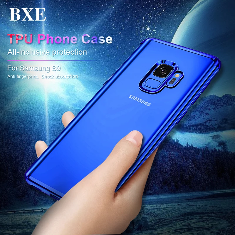 BXE Transparent Plating Cases For Samsung Galaxy S9 Plus Cases Ultra Thin soft TPU Wlectroplate Shining Case For Samsung S9 Back
BXE Transparent Plating Cases For Samsung Galaxy S9 Plus Cases Ultra Thin soft TPU Wlectroplate Shining Case For Samsung S9 Back
