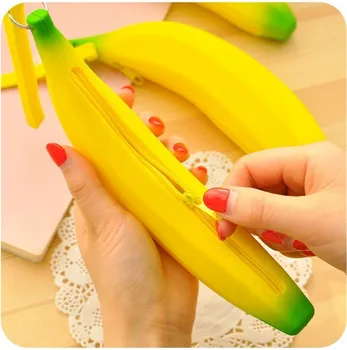 150 pcs novelty banana pencil case kawaii pencil bag rubber coin purse estuches school supplies stationery
150 pcs novelty banana pencil case kawaii pencil bag rubber coin purse estuches school supplies stationery