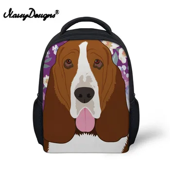 School Bags for Kids Girls Basset Hound Dog Printing Small School Book Bag Children Kindergarten Backpack Boys Bolsa
School Bags for Kids Girls Basset Hound Dog Printing Small School Book Bag Children Kindergarten Backpack Boys Bolsa