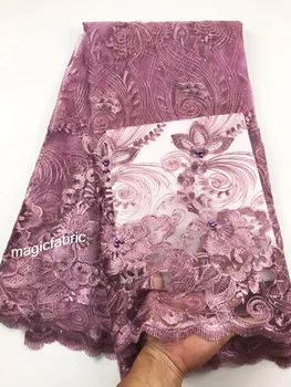 Tulle Embroidered Net Lace African French Laces Fabrics High Quality Nigerian French Net Lace 2018 With stones CHY131
Tulle Embroidered Net Lace African French Laces Fabrics High Quality Nigerian French Net Lace 2018 With stones CHY131
