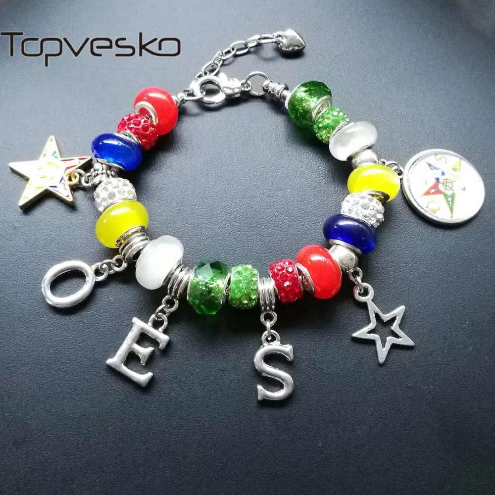 Sorority High Quality Beaded Order Of the Eastern Star Jewelry Bangle OES charm Bracelet
Sorority High Quality Beaded Order Of the Eastern Star Jewelry Bangle OES charm Bracelet