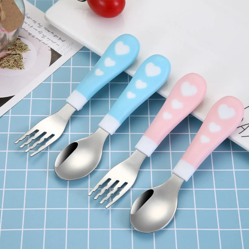 Portable Student Stainless Spoon Cutlery Set Children's Junior Cutlery Set with Spoons Forks and Travel Case Infants
Portable Student Stainless Spoon Cutlery Set Children's Junior Cutlery Set with Spoons Forks and Travel Case Infants
