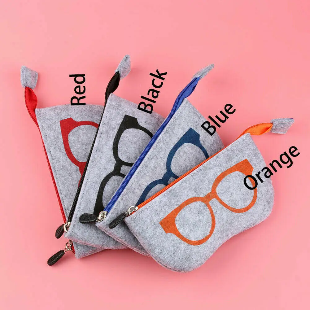 2019 Newest Hot Portable Eyeglass Case Pouch Portable Soft Felt Sunglasses Glasses Case Zipper Sunglasses Protection
2019 Newest Hot Portable Eyeglass Case Pouch Portable Soft Felt Sunglasses Glasses Case Zipper Sunglasses Protection