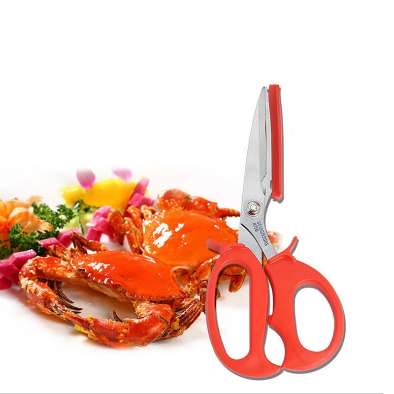 Seafood scissors Lobster Crab Shell Leg peeler Shellfish Cracker Shrimp Tool prawn Scissor Shear Snip kitchen accessories
Seafood scissors Lobster Crab Shell Leg peeler Shellfish Cracker Shrimp Tool prawn Scissor Shear Snip kitchen accessories