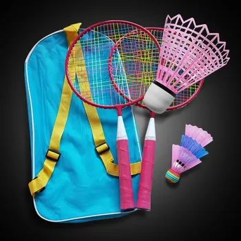 Children's badminton racket for 3-12 years child with badminton game ball Double shot education toy
Children's badminton racket for 3-12 years child with badminton game ball Double shot education toy