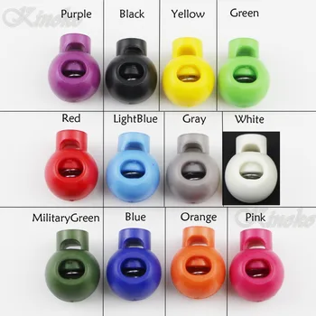 100pcs/pack Mixed Color Plastic Ball Cord Locks Round Toggle Clip Stopper Widely Used For Backpack / Clothing / Paracord #A014
100pcs/pack Mixed Color Plastic Ball Cord Locks Round Toggle Clip Stopper Widely Used For Backpack / Clothing / Paracord #A014
