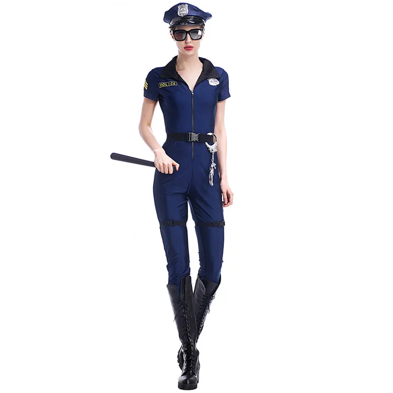 Blue Long Sleeve with Hat Female Police Suit,Deep V Neck Police Officer Uniform Adult Women Police Costumes Sheriff Uniforms
Blue Long Sleeve with Hat Female Police Suit,Deep V Neck Police Officer Uniform Adult Women Police Costumes Sheriff Uniforms
