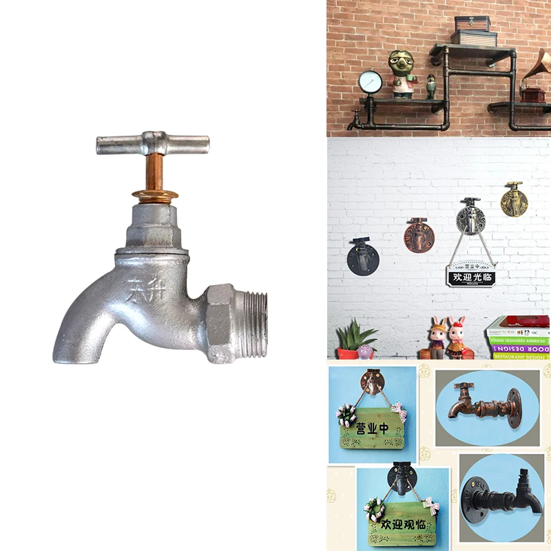 2pcs/Lot DN15 Iron cast malleable Tap Fauct DIY style clothes bag Hang Hook LOFT Industrial style Toilet Brackets Holder
2pcs/Lot DN15 Iron cast malleable Tap Fauct DIY style clothes bag Hang Hook LOFT Industrial style Toilet Brackets Holder