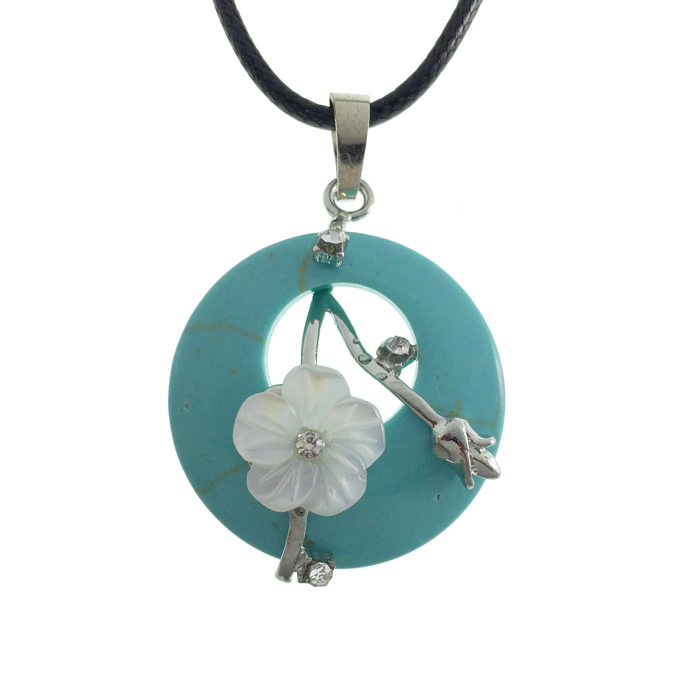Women Jewelry Pendants Necklaces Stainless Steel White Shell Pearl Synthetic Turquoises Blue Howlite Stone Pendant Necklaces
Women Jewelry Pendants Necklaces Stainless Steel White Shell Pearl Synthetic Turquoises Blue Howlite Stone Pendant Necklaces