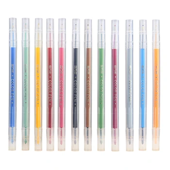 12 Assorted Colors/Pack Water Based Drawing Markers Double Tips Colorful Marker Pen Graffitte Marker Arts
12 Assorted Colors/Pack Water Based Drawing Markers Double Tips Colorful Marker Pen Graffitte Marker Arts