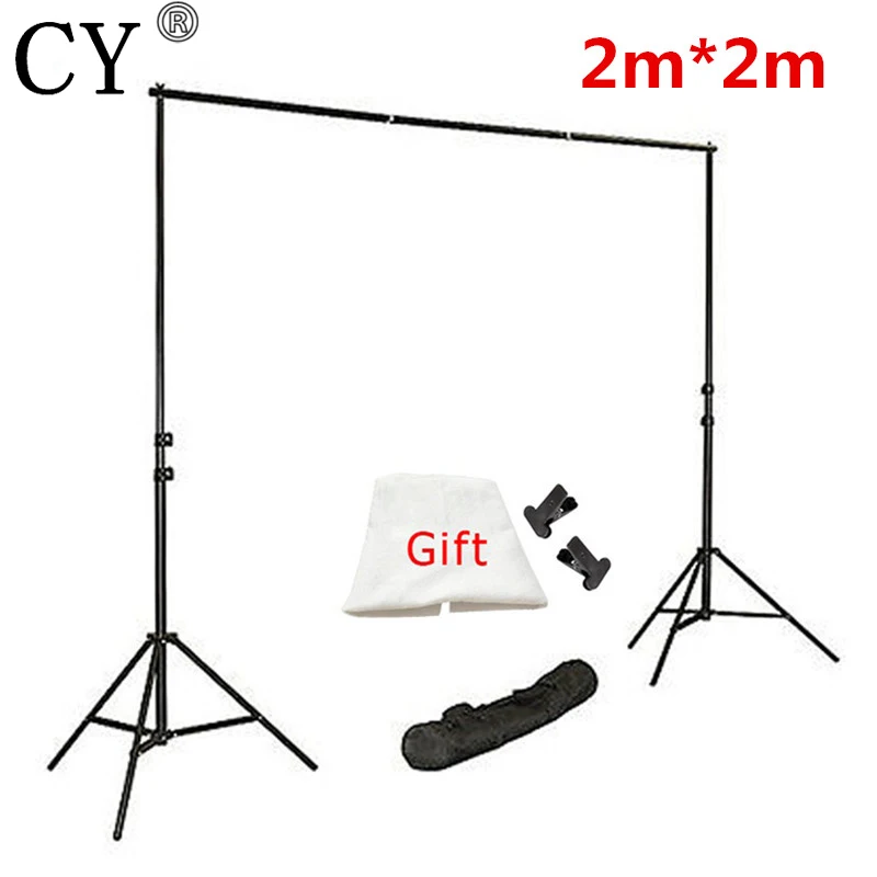 CY Fotografia Photo Background 2*2m Photography Support Background Backdrop System Stands Studio 2m Cross Bar+2m Light Standx2
CY Fotografia Photo Background 2*2m Photography Support Background Backdrop System Stands Studio 2m Cross Bar+2m Light Standx2