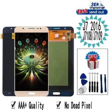 J7108 J7109 AMOLED LCD For SAMSUNG Galaxy J7 2016 J7108 J7109 LCD Display Touch Screen Tested Digitizer Assembly
J7108 J7109 AMOLED LCD For SAMSUNG Galaxy J7 2016 J7108 J7109 LCD Display Touch Screen Tested Digitizer Assembly