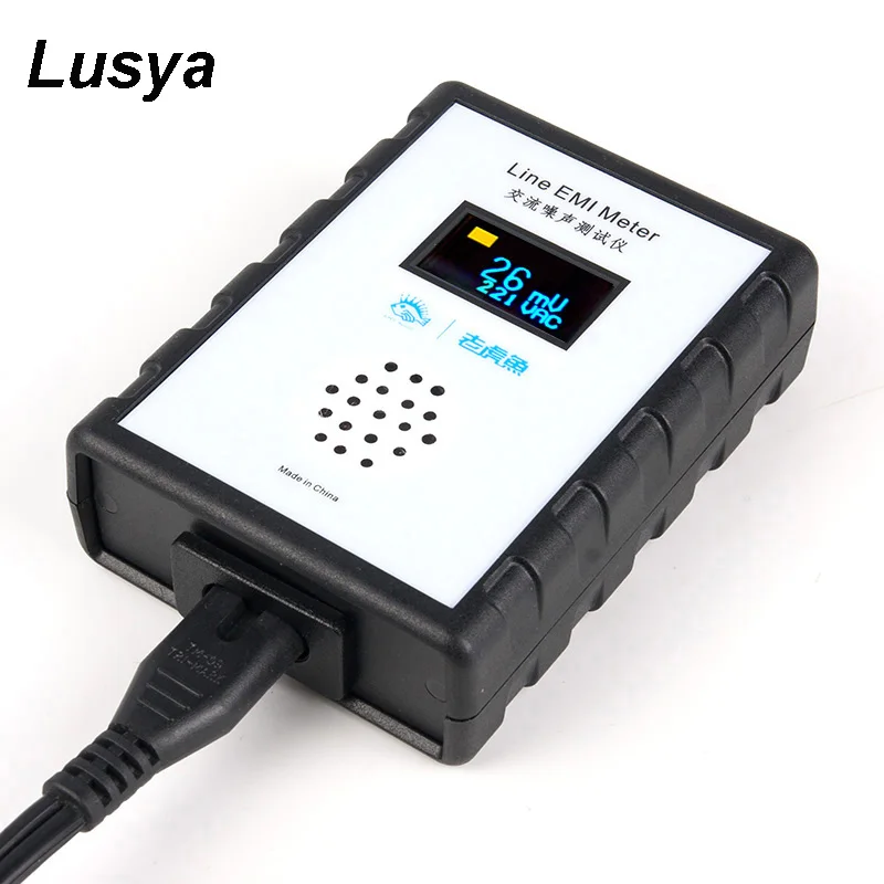 OLED Digital Display Mains Noise Tester AC Power Supply Ripple Analyzer Wire EMI Meter EMI Measuring Instrument Broadband E1-002
OLED Digital Display Mains Noise Tester AC Power Supply Ripple Analyzer Wire EMI Meter EMI Measuring Instrument Broadband E1-002