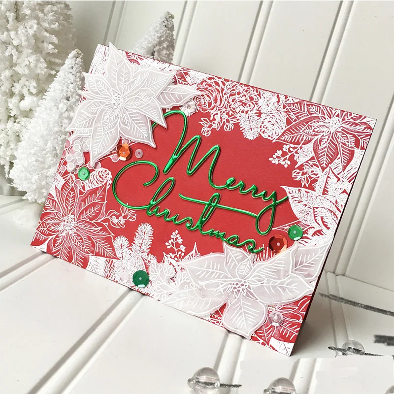 Bright And Merry Christmas Metal Cutting Dies Stencil For DIY Scrapbooking Decorative Embossing Suit Paper Card Die Cutting Tool
Bright And Merry Christmas Metal Cutting Dies Stencil For DIY Scrapbooking Decorative Embossing Suit Paper Card Die Cutting Tool