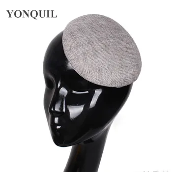 New arrival Round 15 CM Imitation Sinamay Grey fascinator base women party fascinator derby hat DIY Hair accessories 10pcs/lot
New arrival Round 15 CM Imitation Sinamay Grey fascinator base women party fascinator derby hat DIY Hair accessories 10pcs/lot